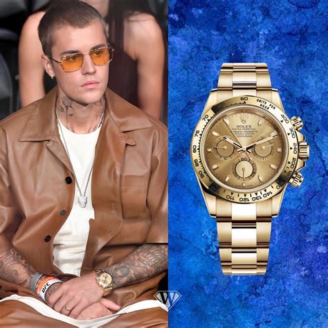 justin bieber watches